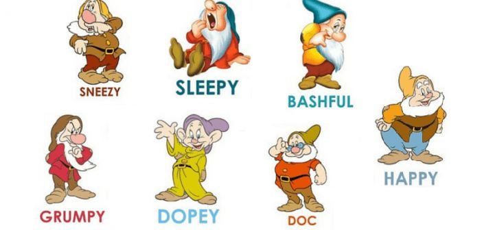 7 dwarfs names